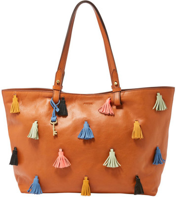 

Fossil Hand-held Bag(Brown)