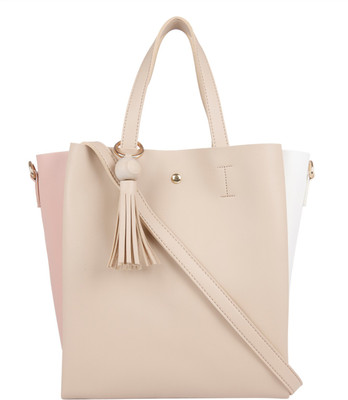 

Fur Jaden Hand-held Bag(Beige)