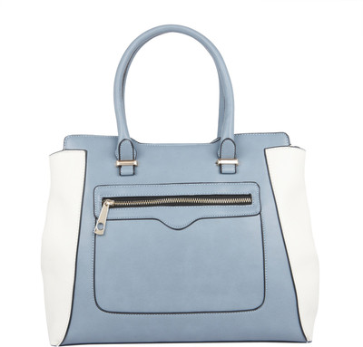 

Fur Jaden Hand-held Bag(Blue, White)