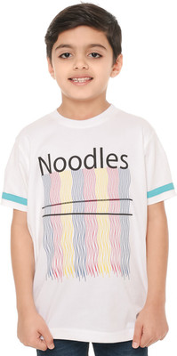 

Body Glove Boy's Printed Cotton T Shirt(White, Pack of 1
