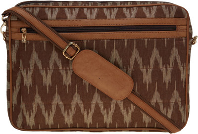 

Tarusa 15 inch Laptop Messenger Bag(Brown)