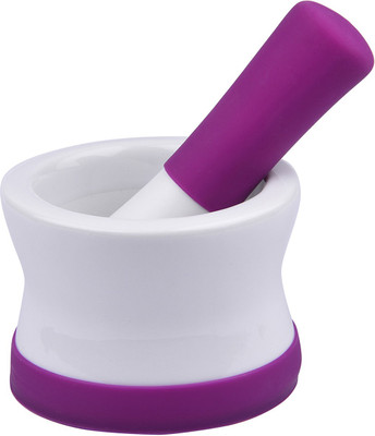Krauss Ceramic Masher(Purple, White, Pack of 1)