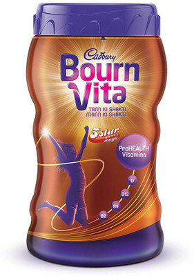 

Cadbury Bournvita 5 Star Magic Pro-Health Chocolate Drink, Jar 500 g