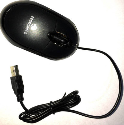 

Zebronics GLOW Wired Optical Gaming Mouse(USB, Black)