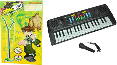 

AM Enterprises Musical Electronic Microphone with Melody Mixing Piano for kids(Multicolor)