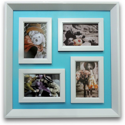 

EZ Life MDF Photo Frame(Multicolor, 4 Photos)