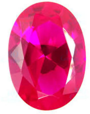 AJ 8.25 Ratti Certified Burma Ruby Gemstone Ruby Stone