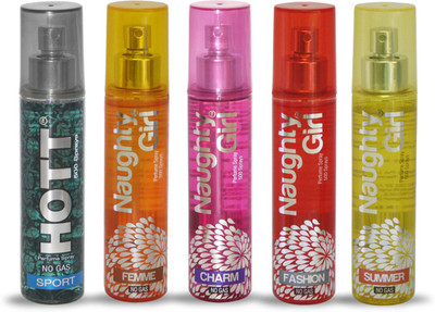 

Hott SPORT and Naughty Girl FEMME CHARM FASHION and SUMMER- 60ML Eau de Parfum - 60 ml(For Men & Women)