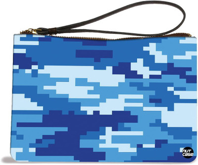 

Nutcaseshop Navy Camo 8 Bit Pouch(Multicolor)
