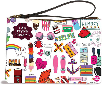 

Nutcaseshop Teen Doodle Pouch(Multicolor)
