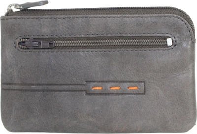 

LA ROMA GENUINE LEATHER COIN POUCH Coin Purse(Grey)