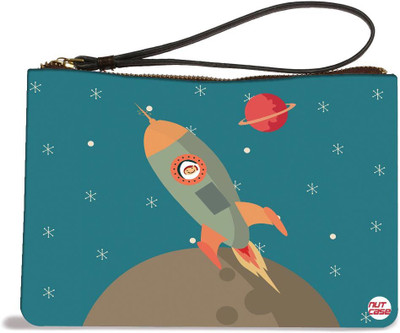 

Nutcaseshop Rocket Kids Pouch(Multicolor)