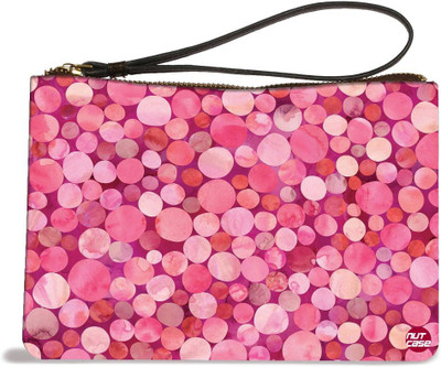 

Nutcaseshop Pink Confetti Pouch(Multicolor)