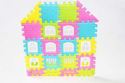 

Wonder Star Multicolor Bricks home set for Kids(44 Pieces)