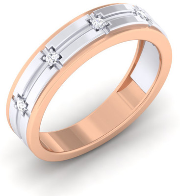 

Myzevar Sterling Silver Cubic Zirconia Gold-plated Plated Ring, Pink