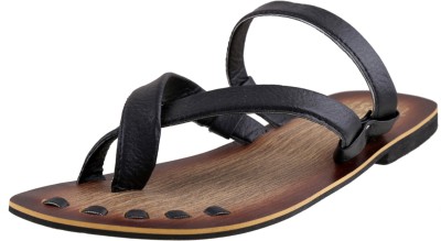 

Tripssy Men Black Sandals