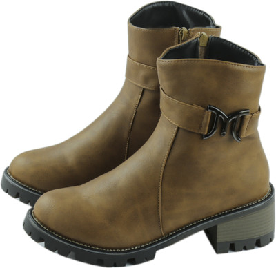 

IRSOE Boots For Women(Yellow