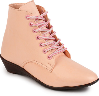 

Do Bhai Boots For Women(Pink