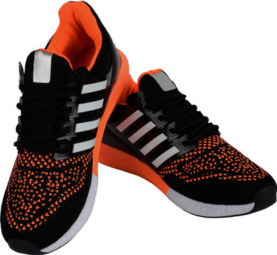 

Go India Store Walking Shoes For Men(Black, Orange