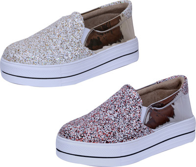 

IndiWeaves Casuals For Women(White, Multicolor