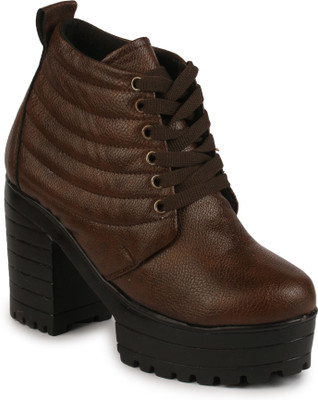 

Do Bhai Boots For Women(Brown