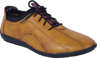 

Shoebook Semi Formals Derby For Men(Tan
