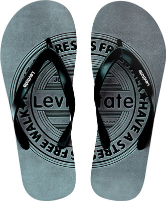 

Levitate Stamp Emposes Slippers, Grey black