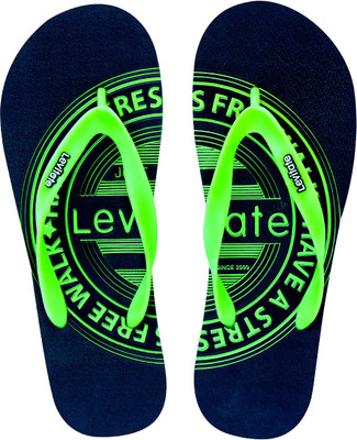

Levitate Stamp Emposes Slippers, Navy lime