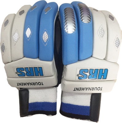 

HRS Tournament Batting Gloves (Men, Multicolor), White/blue
