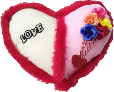 

Aparshi (Combo pack of 5) Cute heart cushion stuffed soft toy k329 - 41 cm(Red, Pink), Pink;red