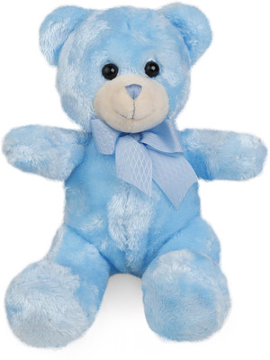 

My Baby Excel Bear Plush Blue colour with Ribbon 30 cm - 30 cm(Multicolor)
