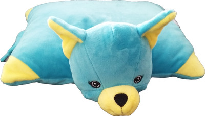 

My Baby Excel Bear Foldable Plush 29 cm (Blue) - 29 cm(Multicolor)