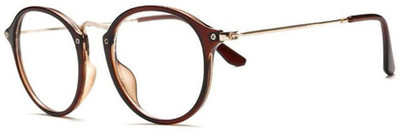 

Azmani Round Sunglasses(Clear)