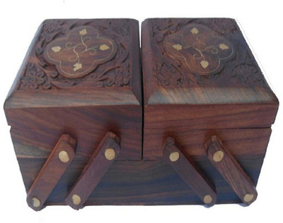 all crafts art jwellary box all Vanity Box(braown)
