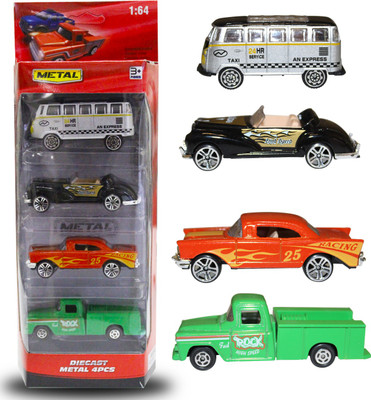 

Akshat DieCast Metal 4 Car Gift Pack(Multicolor)