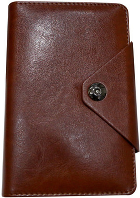 

Majaria Men Red Genuine Leather Document Holder(6 Card Slots)
