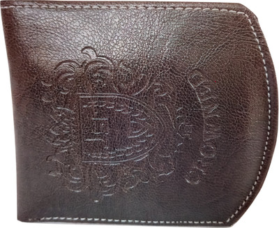 

model Men Brown Artificial Leather Wallet(3 Card Slots)