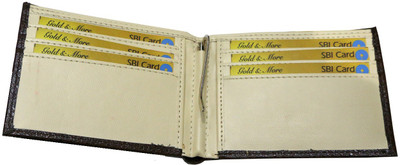 

Majaria Men Black Genuine Leather Wallet(5 Card Slots)