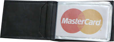 

Majaria Men Black Genuine Leather Wallet(5 Card Slots)