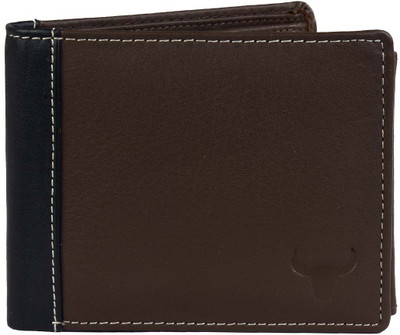 

Adams Men Brown Genuine Leather Wallet(9 Card Slots)