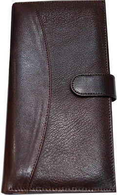 

Majaria Men Brown Genuine Leather Document Holder(6 Card Slots)