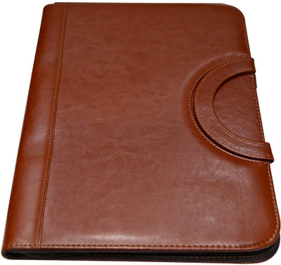 

Majaria Men Red Genuine Leather Document Holder(6 Card Slots)