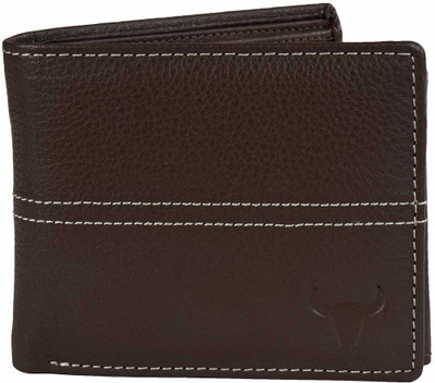 

Adams Men Brown Genuine Leather Wallet(9 Card Slots)