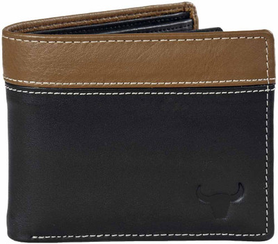 

Adams Men Black Genuine Leather Wallet(9 Card Slots)