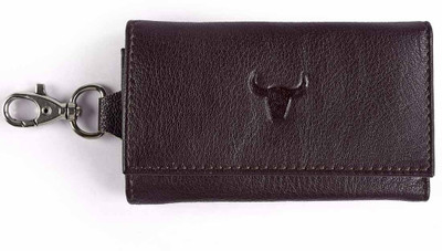 

Adams Men Brown Genuine Leather Wallet(2 Card Slots)