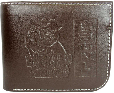 

urfashion Men Brown Artificial Leather, Plastic Wallet(3 Card Slots)