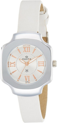

Maxima Analog Silver Dial Women's Watch - For Women