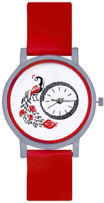 INDIUM PS0031PS RED fancy and attractive peacock Watch  - For Girls   Watches  (INDIUM)