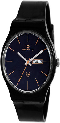 

Maxima Analog Black Dial Unisex Watch - For Men & Women