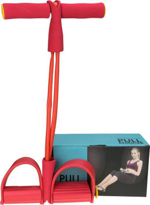 

ZEVORA Ab Builder and Tummy Trimmer Ab Pull Exerciser Resistance Tube Ab Exerciser Ab Exerciser (Red) Ab Exerciser(Red)